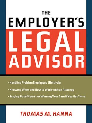 cover image of The Employer's Legal Advisor